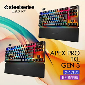 2024N SteelSeries XeB[V[Y sbhgK[  Q[~OL[{[h Apex Pro TKL WL Gen 3 JP US eL[X  CX