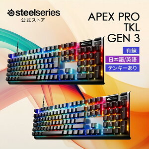 SteelSeries XeB[V[Y sbhgK[  Q[~OL[{[h Apex Pro Gen 3 JP US {z pz