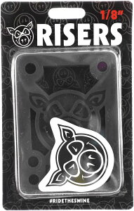 ���C�U�[�p�b�hPIG PILES 1/8 HARD RISER (BLACK 1/8)�X�P�[�g�{�[�h �ԍ�����PIG(�s�b�O)[k935-bk]