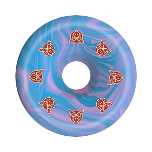 PIG WHEELS(�s�b�O�E�B�[��)PIG CONICAL SWIRL BL/PK (CONICAL) (53mm / 99A)[w880-53]�ڒn�ʂ̍L���R�j�J���V�F�C�v�{���@�\�E���^��99A�p�[�N�^�X�g���[�g�ŃO���b�v�͂𔭊�����!!�yC-LINE 97A�z �E�B�[��