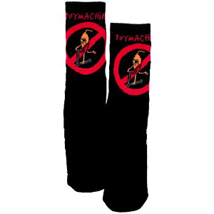 ���@�\�\�b�N�XNO SCOOTER SOCK BLACK (BLACK)TOYMACHINE(�g�C�}�V�[��)[p931-bk]