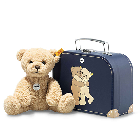 【シュタイフ公式】 テディベア ベン スーツケース ぬいぐるみ テディベア くま クマ 熊 ベア teddybear bear プレゼント ギフト  贈り物 出産祝い steiff シュタイフ ドイツ | シュタイフ日本公式