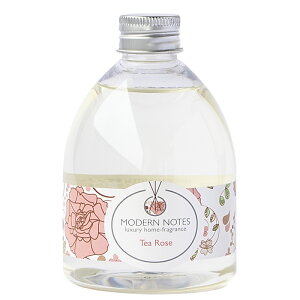 【公式直営店】MODERN NOTES リードディフューザー TEA ROSE(240mL/スティック別売)