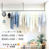 【スーパーSALE 10%OFF】 ランドリーラック ハンガーバー 2連 ハンガーパイプ アイアンバー 物干し 天吊…