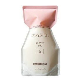 エバメール ゲルクリーム Sタイプ 500g （詰替） ≪真空パウチタイプ≫ ☆ Evermere Gel Cream ポンプS クリーム 詰替用 スキンケア アトピー 保湿 乾燥肌 ☆☆