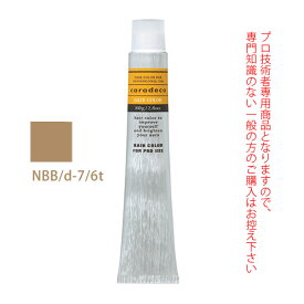 ナカノ キャラデコ NBB/d-7/6t ナチュラルベージュブラウン ティンタータイプ 80g （第1剤） 医薬部外品