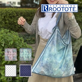 【メール便で送料無料】 ROOTOTE ルートート LT TABLO50-B スカーフバッグ Pink-Blur 367701 367702 367703 367704 367801 367802 367803 367804 367805 367806 ルートート ／ エコバック トートバック サブバッグ コンパクト サブバック