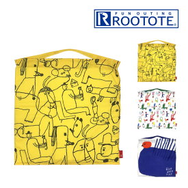 【メール便で送料無料】 ROOTOTE ルートート RO TABLO50 スカーフバッグ Yoshiko Hada Daily doodle 854001 854002 854003 ルートート ／ エコバック トートバック サブバッグ コンパクト サブバック レッスンバッグ レディース バック