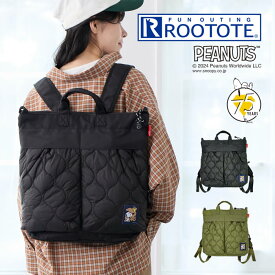ROOTOTE ルートート IP CEOROO セオルー パフ Peanuts スヌーピー 0R 8457 ルートート ／ 母の日 オフィス 可愛い バッグ シンプル ギフト通勤 通学 ギフト プレゼント バック かばん 鞄 人気 ヘルメットバッグ ピーナッツ SNOOPY