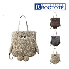 ROOTOTE ルートート EU TALL トール 2way クリプテッドE 3617 ルートート ／ トートバッグ ショルダーバッグ 手提げ かばん かわいい おしゃれ ふわふわ もこもこ 未確認生物モチーフ クリプテッドシリーズ 人気 癒し