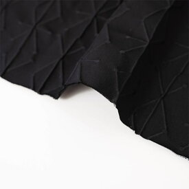 アウトレット服地【服地におすすめ】立体的な幾何学模様のジャガード（20センチ）バッグ ワンピース パッチワーク ターバン ポーチ プレミアムファンシー 服地 生地 布 織物 手作り はぎれ 日本製 素材 材料 8