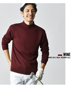 ゴルフニット ゴルフセーター クルーネック Vネック タートルネック ハイネック セーター メンズ クルーネック カシミヤタッチ ニット ゴルフ セーター メンズ 通勤通学 学生 スクールニッ