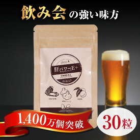 ＼1400万袋突破／【 肝パワーEプラス 1袋 30粒入り】ロングセラーにんにく サプリ 送料無料 牡蠣 梅 国産 亜鉛 クエン酸 【SODATE楽天市場専売品 】サプリメント　プレゼントに最適　元気　飲み会　二日酔い