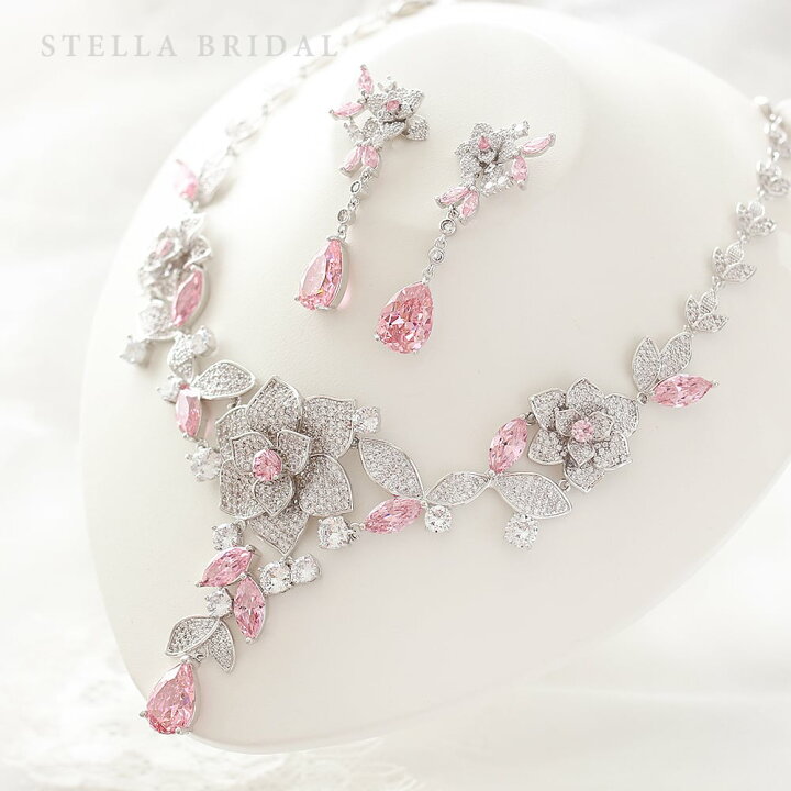 楽天市場】【STELLA BRIDAL公式】ブライダルアクセサリー セット ココ 