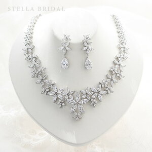 ySTELLA BRIDALzuC_ ANZT[ Zbg }[LXt[ lbNX CO sAX bL[rbNWRjA uC_ANZT[ rW[ EFfBO Ԃ Xe