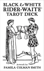 ubN&zCgC_[EFCgR^bg/ Black & White Rider-WaiteR Tarot Deck