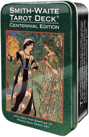 【タロットカード】缶入りスミス・ウェイト版/Smith-Waite Centennial Tarot Deck in a Tin