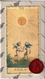 ネオクラシック・タロット/Neoclassic Tarot, Milan, 1810