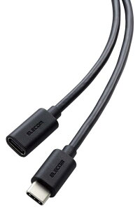 �G���R�� USB Type C �����P�[�u�� 1m USB2.0 480Mbps PD 60W�Ή� �u���b�N MPA-ECC10BK