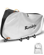 Rondofy 自転車カバー 防水 厚手 破れにくい 【 使い捨てバイクカバーにサヨナラ420D 厚手モデル】最新型…