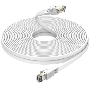 Ankuly CAT8 LAN�P�[�u�� �J�e�S���[8 �E���g���t���b�g�P�[�u�� 40Gbps/2000MHz �����P�[�u�� ���炩 FTP�V�[���h �C�[�T�l�b�g�P�[�u�� �T�[�o�[ ��Ɨl���� �Ɩ�
