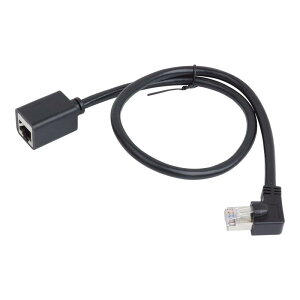 prendre LAN�P�[�u�� L���^ 50cm �����P�[�u�� CAT6 �I�X ���X RJ45 26AWG �p�x 90�x ���p ������ �E���� ������ �X�b�L���z�� PR-LA-CL10