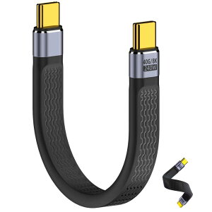 BRIMFORD USB-C  USB-C P[u USB4Ή ZP[u 0.13m PD3.1W 8K60Hz 40Gbps Type|C P[u f[^] 240Wo 48V5A Ή MacBook Pro/Air,