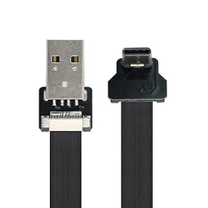 NFHK �A�b�v�_�E���A���O��USB 2.0 Type-A�I�X����USB-C Type-C�I�X�f�[�^�t���b�g�X����FPC�P�[�u�� FPV  �f�B�X�N  �d�b�p 50cm
