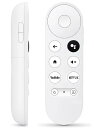 Chromecast with Google TV 交換用リモコン 音声対応 G9N9N対応 日本語説明書・動画サポート付き Netflix/YouTubeボタ…