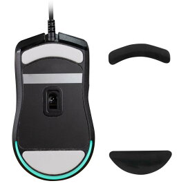 kwmobile マウスフィート 対応: Razer Viper Mini マウスソール - 交換用 ステッカー 滑り強化 黒色