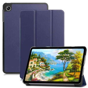 RuiMi FOR OPPO Pad Air ��p�P�[�X �^�u���b�g�J�o�[ �X�^���h�@�\ �O�܂� �܂��� �Ռ��z�� �ϏՌ� �I�[�g�X���[�v�@�\ FOR OPPO Pad Air �ی�P�[�X (�_�[�N�u���[)