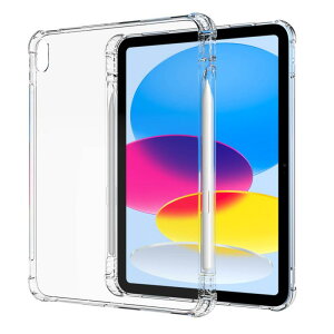 For iPad ��11���� �P�[�X A16 11�C���` 2025 iPad �P�[�X ��10���� 10.9�C���` 2022�yCOKOVI�zA2696 A2757 A2777 �^�u���b�g�P�[�X �N���A ���� �\�t�g �V���R�� TPU�J�o�[ �Ռ��h�~ �y��