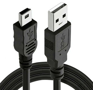 VECASDEN �~�j USB �P�[�u���AUSB 2.0 A �~�j-B �[�d�R�[�h �A�Ή��L���m�� ���x�� XT XTi EOS 10 D 20 D EF-S 30 D 40 D 50 D 5 D �J�����̃^�C�v�ɑΉ� �B1.8M