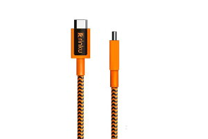 RINKU USB-C  USB-C 100W�[�d�Ή��P�[�u�� [USB PD/QC 3.0 �Ή� 20V5A] �f�[�^�ʐM�K�i [USB2.0�Ή�] �uE-Marker�����v- 2���[�g��