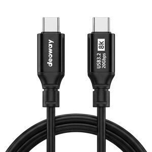 deoway �ŋ���usb c �P�[�u�� USB-C �P�[�u���b100W PD3.0/QC3.0�������[�d�bUSB 3.2 Gen 2x2-20Gbps�f�[�^�]���b8K@60Hz �f���o�͑Ή��bType-C�b�m�[�gPC�E�X�}�[�g�t�H���E�^�u���b�g�Ή��b��