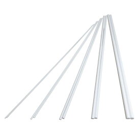 FregocS プラ棒 便利な セット 1mm 2mm 3mm 4mm 5mm 長さ250mm (ABS ホビー プラモ 改造 ディティールアップ ジオラマ DIY)