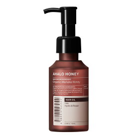 ヘアオイル AHALO HONEY アハロハニー ハイドロ&リペア ジェントル ヘアオイル マヌカハニー はちみつ 100mL [単品]