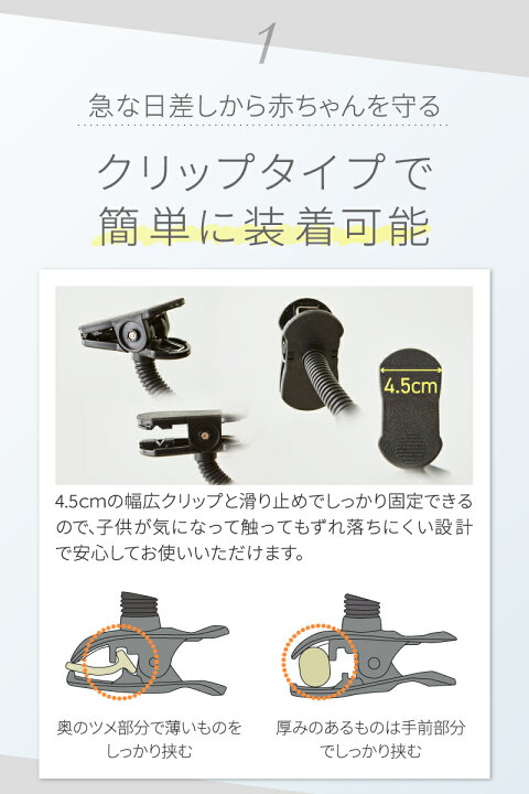 楽天市場】ベビーカー 折りたたみ 日よけ 日除け サンシェード 暑さ 