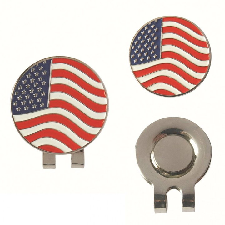 楽天市場 ゴルフマーカー ゴルフ ハットクリップ セット マグネット 便利 アメリカ Usa かっこいい 可愛い 1個 ゴルフ用品 ボールマーカー グッズ コンペ 景品 おしゃれ Emonr楽天市場店