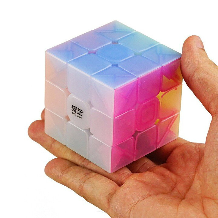 楽天市場 スピードキューブ 3 3 ルービックキューブ 可愛い キュート ピンク かわいい 立体パズル 競技 ゲーム パズル 脳トレ 送料無料 Emonr楽天市場店