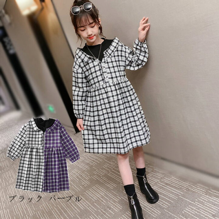 楽天市場】韓国子供服 ワンピース 女の子 ワンピース カジュアル 