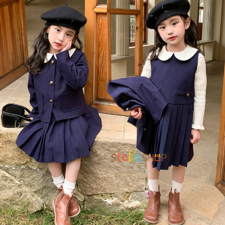 楽天市場】韓国子供服 セットアップ 女の子 フォーマル 2点セット  