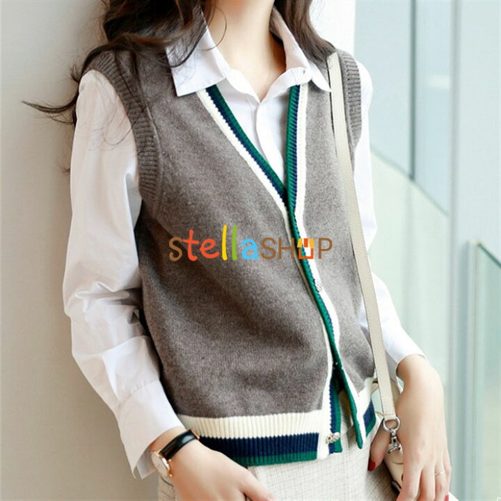 楽天市場 ニットベスト レディース 40代 春秋冬 ベストセーター ノースリープセーター ベージュ グレー 無地 ショット丈ニットソー Vネックニットトップス ニットベストカーディガン カジュアル韓国風 ゆったり 通学 通勤ol 体型カバー 着痩せ 秋服 冬服 おしゃれ 大人 2 楽天市場 ニットベスト レディース 40代 春秋冬 ベストセーター ノースリープセーター ベージュ グレー 無地 ショット丈ニットソー Vネックニットトップス ニットベストカーディガン カジュアル韓国風 ゆったり 通学 通勤ol 体型カバー 着痩せ 秋服 冬服 おしゃれ 大人 2