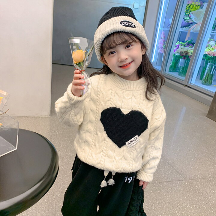 楽天市場】ニット セーター キッズ 子供服 女の子 男の子 トップス  