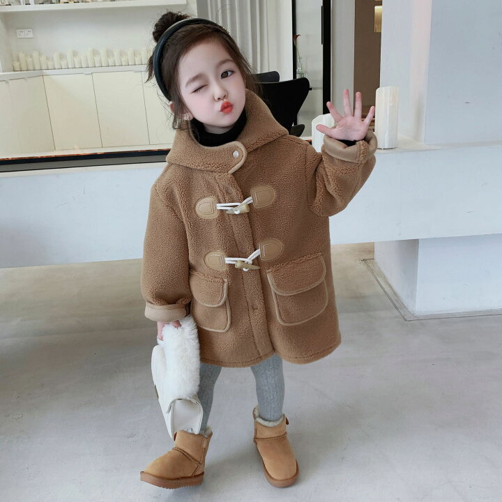 楽天市場】ロングコート キッズ アウター 子供服 女の子 男の子  