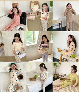 パジャマ キッズ 女の子 男の子 ベビー服 ルームウェア 上下セット 子供服 セットアップ 部屋着 トップス 長袖 ロングパンツ ジュニア おしゃれ 可愛い 誕生日 プレゼント 保育園 幼稚園 お