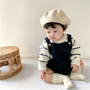 ロンパース 長袖 着ぐるみ ベビー服 女の子 男の子 カバーオール キッズ セーター 子供服 新生児 赤ちゃん おしゃれ 可愛い 66 73 80 90cm 子ども服 防寒 暖かい 出産お祝い プレゼント 誕生日 入