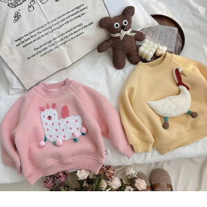 Tシャツ キッズ 裏起毛 冬着 ベビー服 女の子 男の子 子供服 tシャツ 長袖 綿 カットソー 春 秋 冬 暖かい ティーシャツ 長そで 子ども服 トップス ジュニア ユニセックス 赤ちゃん お着替え