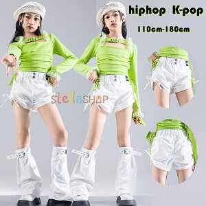 キッズ ダンスパンツ 女の子 白ショーツ ショートパンツ カコイイ 派手 hiphop ジャズ 韓国 K-POP 子供服 ショーツ ボトムス ズボン ステージ衣装 jazz ヒップホップ チアリーダー 発表会 舞台 演