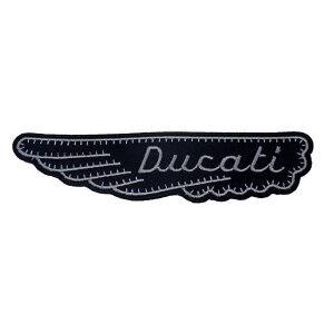 �h�D�J�e�B ���b�y�� �p�b�` DUCATI black WING